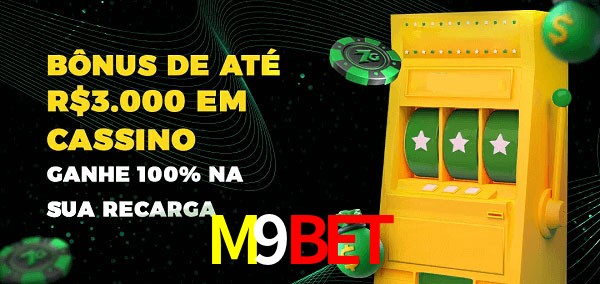 M9Bet melhor bônus de depósito